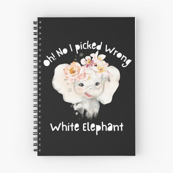Item preview, Oh no I Picked Wrong flowery White Elephant  designed and sold by ShopTwentyFour.