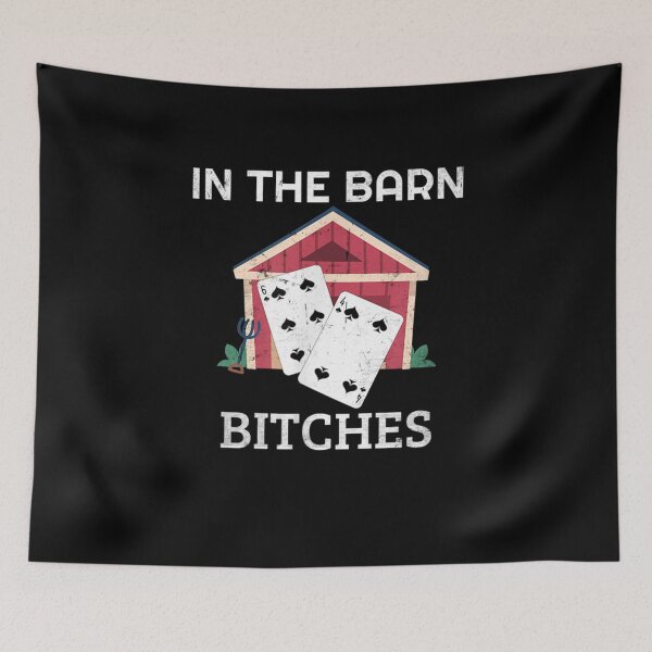 Item preview, In The Barn Euchre Card Game Player, Funny Euchre Gamer Gift  designed and sold by ThePatternArt  ⭐⭐⭐⭐⭐.