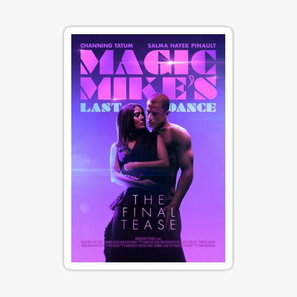 Item preview, MagicMike movie poster - Magic Mike's Last Dance designed and sold by NastySquad.