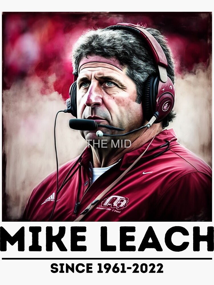 "Mike Leach Washington State Football Coach " Sticker for Sale by