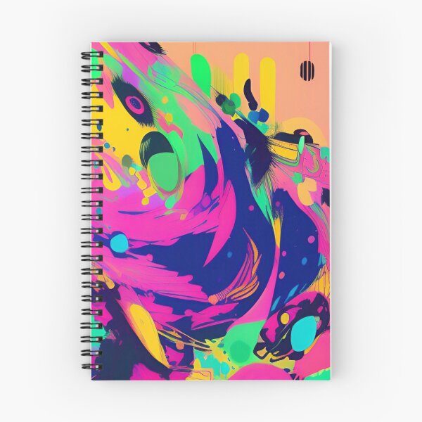 Item preview, Colorful Abstract Splatter Paint Design designed and sold by bandjdesigns.