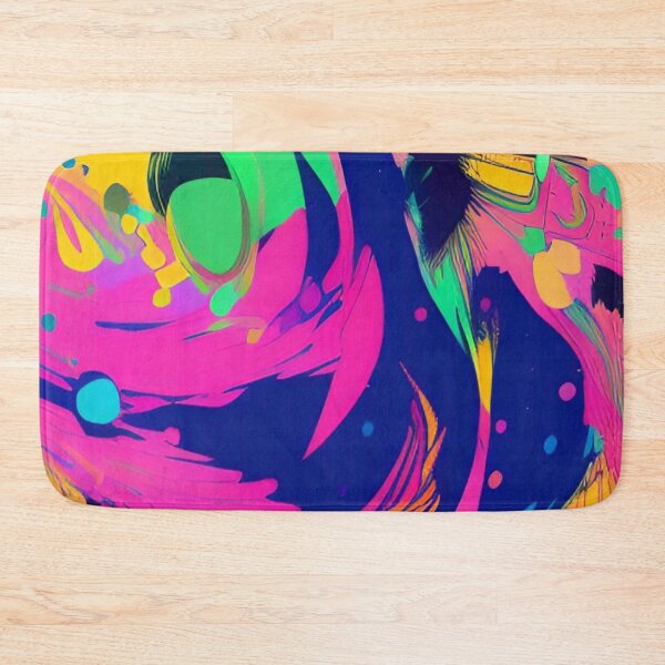 Item preview, Colorful Abstract Splatter Paint Design designed and sold by bandjdesigns.