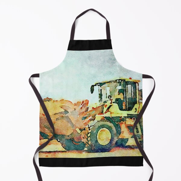 Item preview, Front End Loader Watercolor Painting designed and sold by tangerinespeedo.