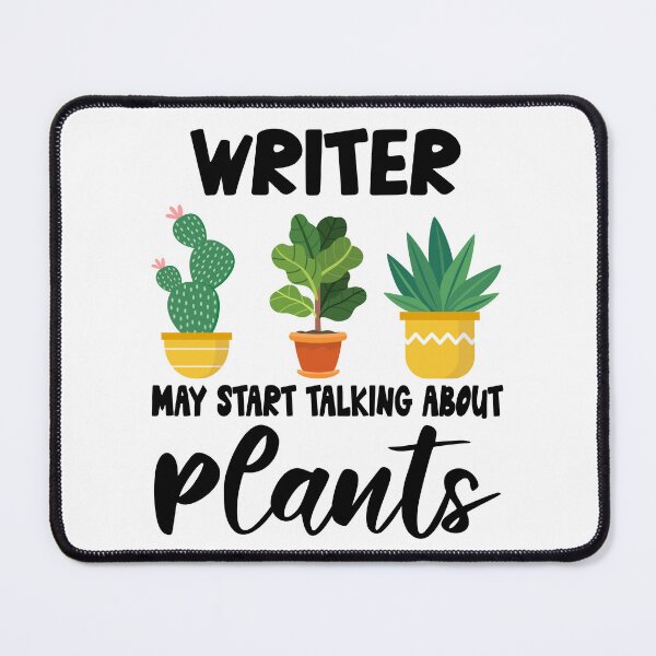 Item preview, writer Plant Lovers, writer Plant Lover Gift, writer Gardener designed and sold by Dogs Geeky⭐⭐⭐⭐⭐.