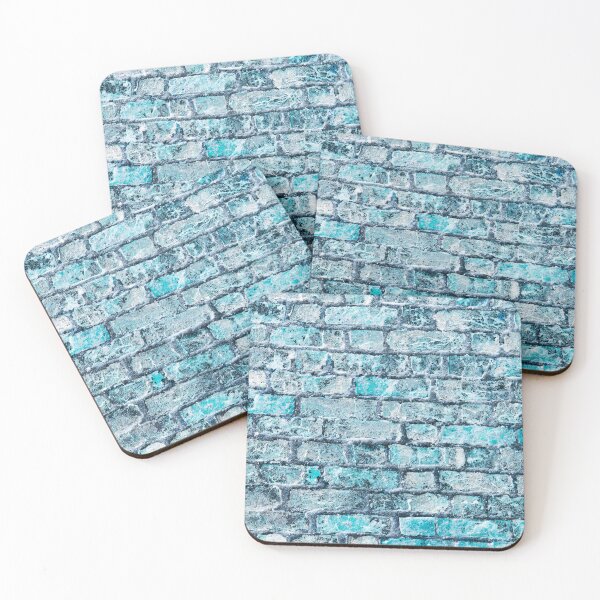 Item preview, Old Brick Wall Blue Effects Vertical designed and sold by eddiebarronshop.