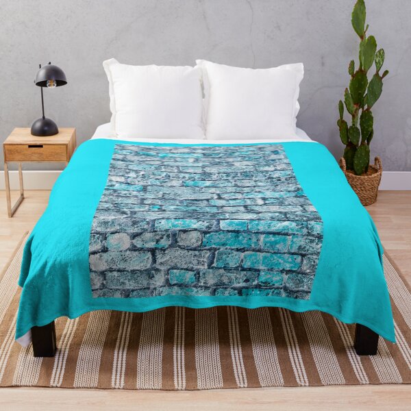 Item preview, Old Brick Wall Blue Effects Vertical designed and sold by eddiebarronshop.