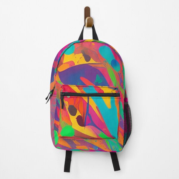 Item preview, Colorful Psychedelic Splatter Paint Design designed and sold by bandjdesigns.
