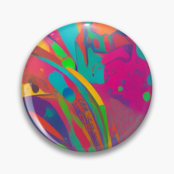 Item preview, Colorful Psychedelic Splatter Paint Design designed and sold by bandjdesigns.