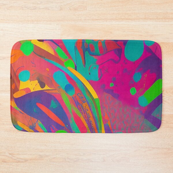 Item preview, Colorful Psychedelic Splatter Paint Design designed and sold by bandjdesigns.