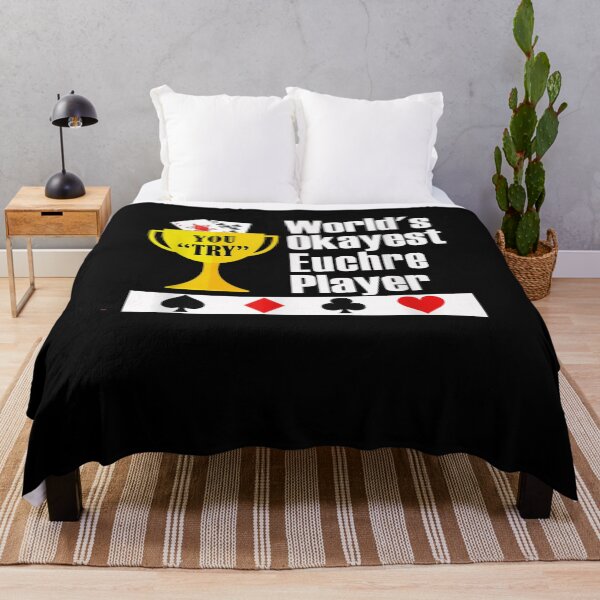 Item preview, World's Okayest Euchre Player, Funny Euchre Gamer Gift  designed and sold by ThePatternArt  ⭐⭐⭐⭐⭐.