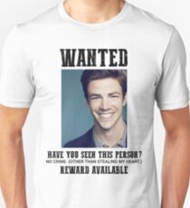 wanted: grant gustin Unisex T-Shirt