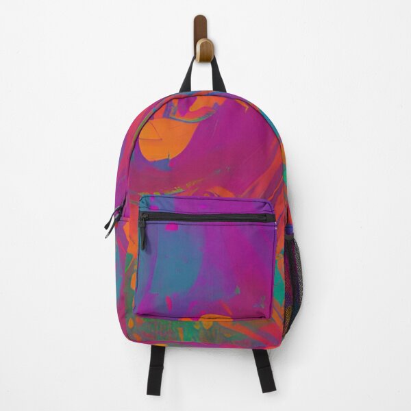 Item preview, Colorful Abstract Psychedelic Splatter Paint Design designed and sold by bandjdesigns.