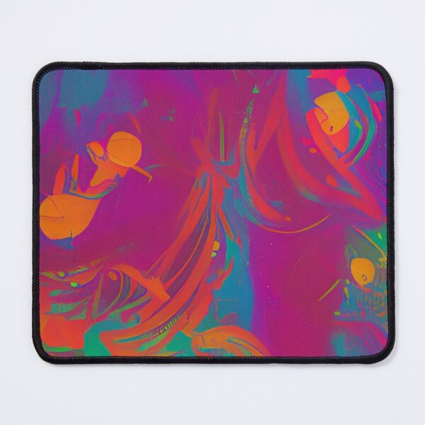 Item preview, Colorful Abstract Psychedelic Splatter Paint Design designed and sold by bandjdesigns.