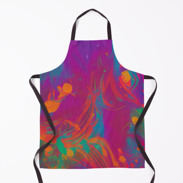 Item preview, Colorful Abstract Psychedelic Splatter Paint Design designed and sold by bandjdesigns.