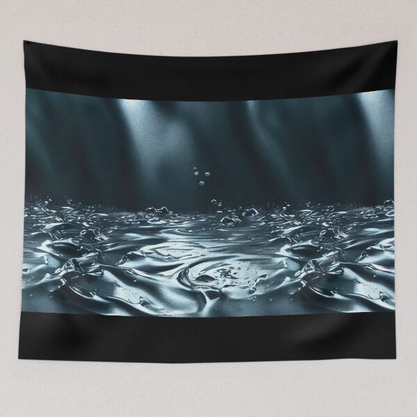 Item preview, The Mind Sea - Liquid metal pattern designed and sold by Christopher Fryant.