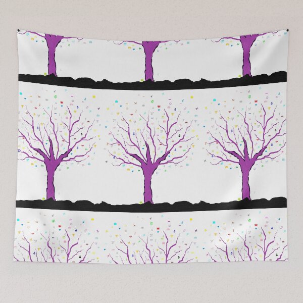 Item preview, Colorful icon tree  designed and sold by ORIGENcreate.