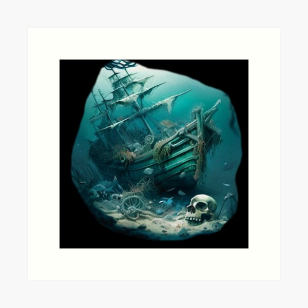Pirate Ship Wall Art for Sale