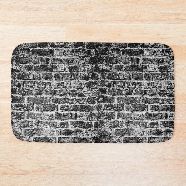 Item preview, Old Brick Wall bw Vertical designed and sold by eddiebarronshop.