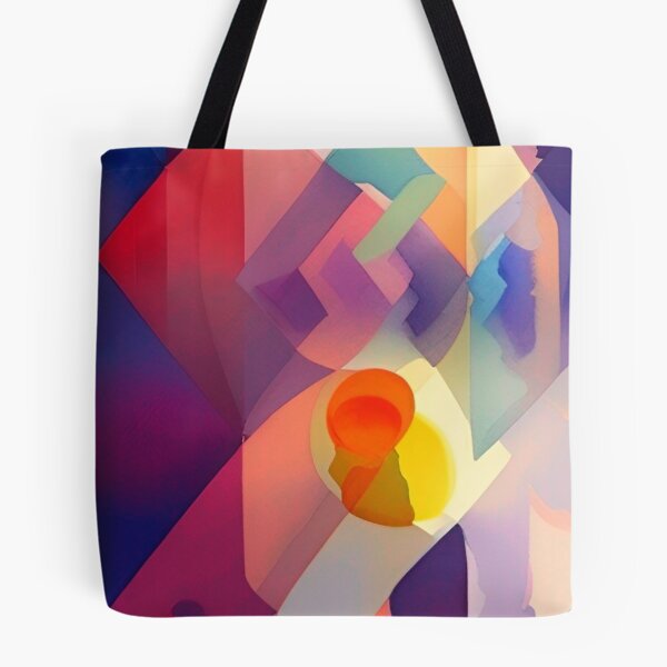Item preview, Colorful Abstract Geometrical Pattern Design designed and sold by bandjdesigns.