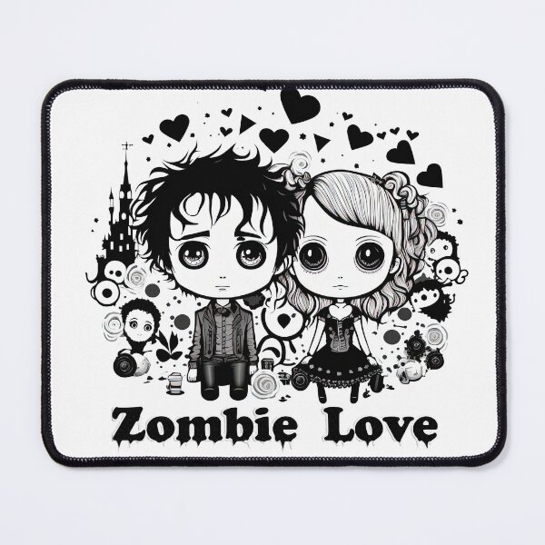 Item preview, Zombie Love A Romance gift for love never dies designed and sold by Delltaman.