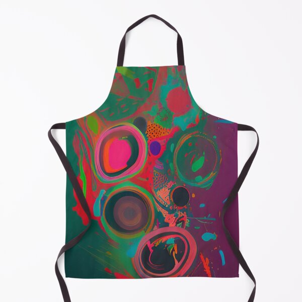 Item preview, Colorful Abstract Psychedelic Splatter Paint Design designed and sold by bandjdesigns.