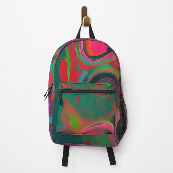 Item preview, Colorful Abstract Psychedelic Splatter Paint Design designed and sold by bandjdesigns.