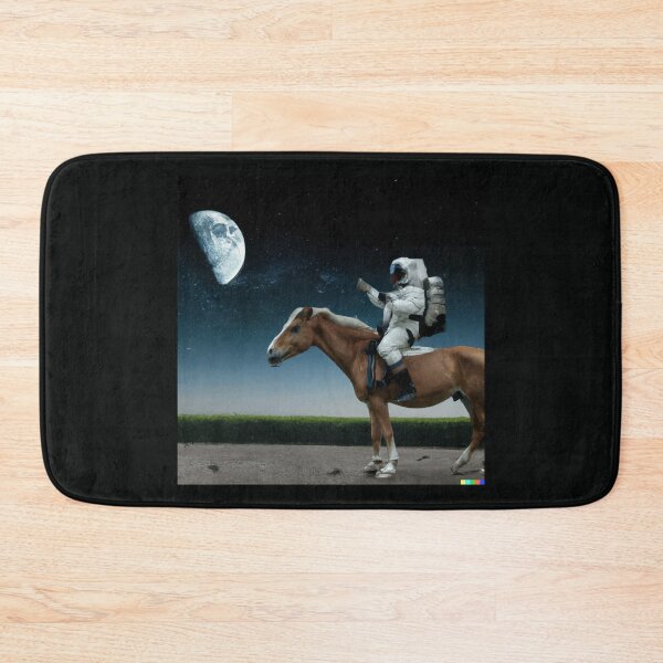 Item preview, Astronaut Riding a Horse in a Photorealistic Style designed and sold by funnyhalloween.