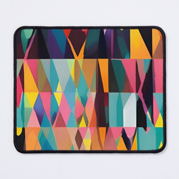 Item preview, Colorful Abstract Geometrical Pattern Design designed and sold by bandjdesigns.