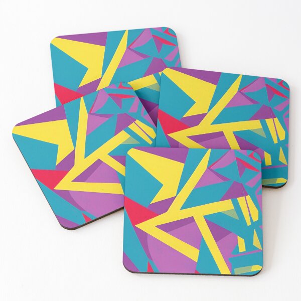 Item preview, Colorful Abstract Geometrical Pattern Design designed and sold by bandjdesigns.
