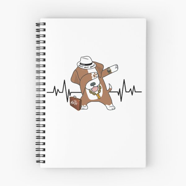 Item preview, Mini Boss Dog Pulse Heartbeat designed and sold by DesignbyOkoto.