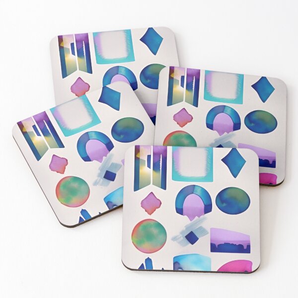 Item preview, Colorful Abstract Geometrical Pattern Design designed and sold by bandjdesigns.