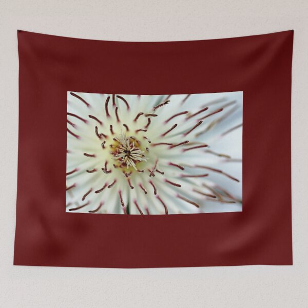 Item preview, White Clematis In Abstract designed and sold by Debbie Oppermann.
