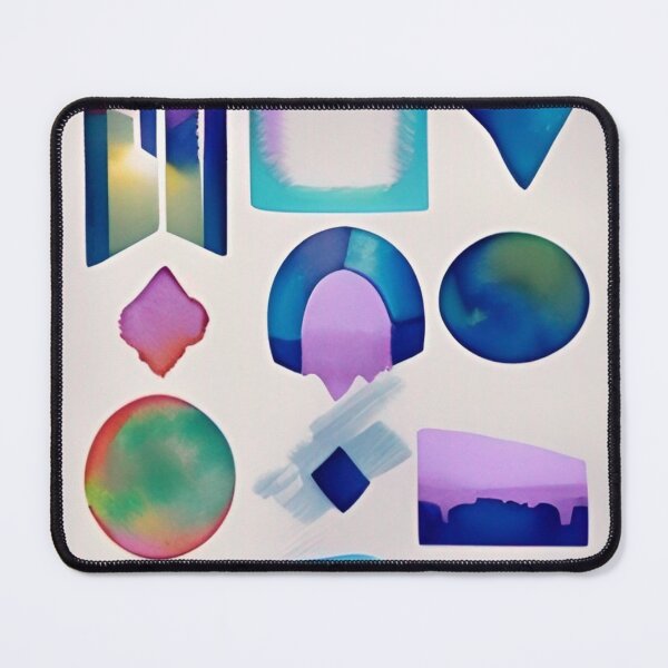Item preview, Colorful Abstract Geometrical Pattern Design designed and sold by bandjdesigns.