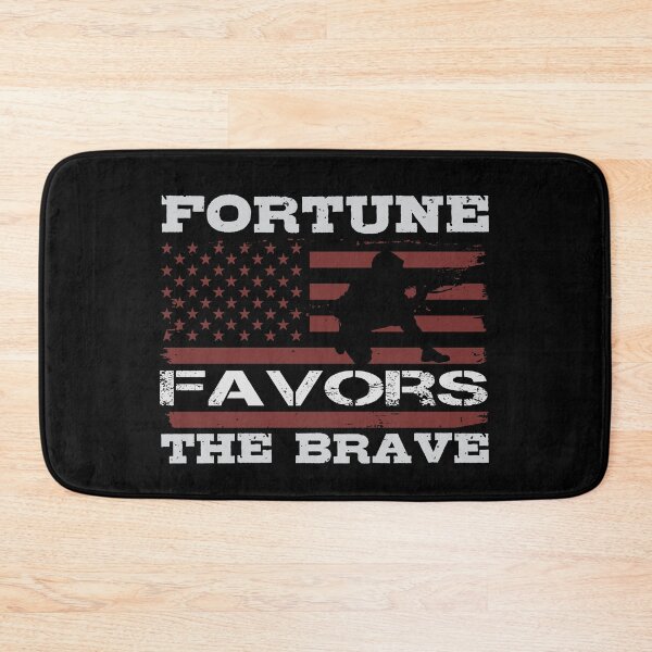 Item preview, Soldier Quotes | Fortune Favors The Brave designed and sold by teamph.