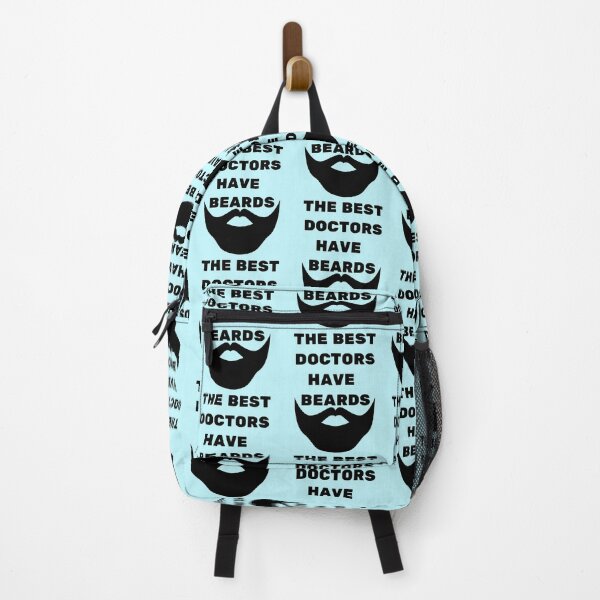 Item preview, The Best Doctors Have Beards Black designed and sold by Indra Agrawal.
