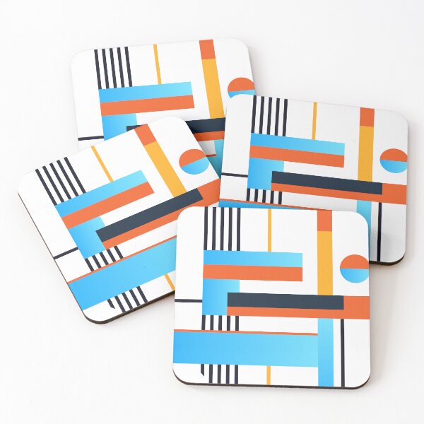 Item preview, The Bauhaus style geometric illustration  designed and sold by KOTOdesign.