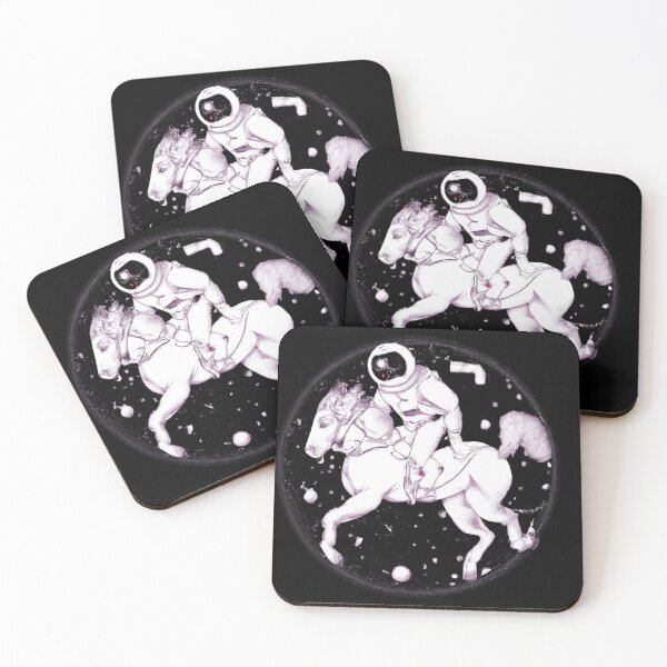 Item preview, Astronaut Riding a Horse in a Photorealistic Style designed and sold by funnyhalloween.