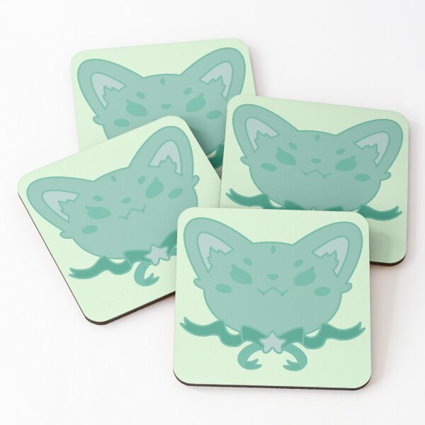 Item preview, Magical Mint Fox designed and sold by luckycafeart.