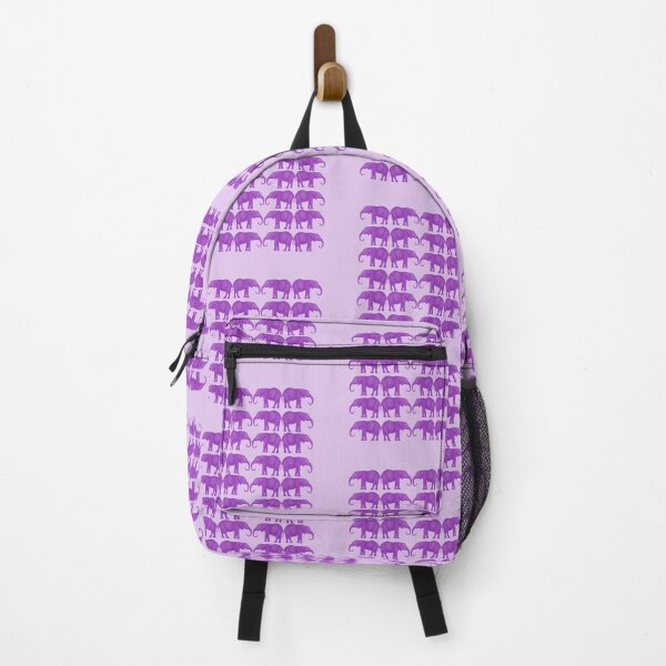 Item preview, The Cute Vintage Retro Violet Elephant Pattern the Purple designed and sold by IraNiva.