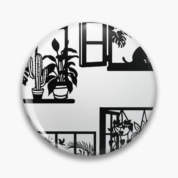 Item preview, Window Scene in black designed and sold by ORIGENcreate.