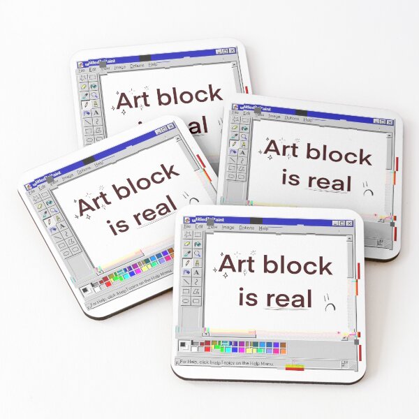 Item preview, Art block is real designed and sold by Endinfullbloom.