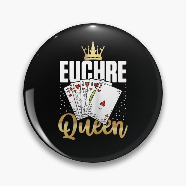 Item preview, Euchre Queen Card Game Player, Funny Euchre Gamer Gift  designed and sold by ThePatternArt  ⭐⭐⭐⭐⭐.