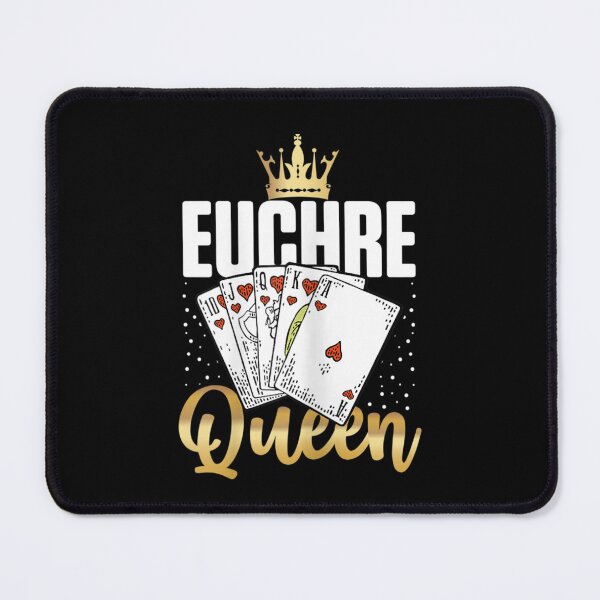 Item preview, Euchre Queen Card Game Player, Funny Euchre Gamer Gift  designed and sold by ThePatternArt  ⭐⭐⭐⭐⭐.