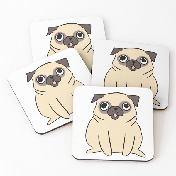 Item preview, Cute pug illustration  designed and sold by Yarafantasyart.