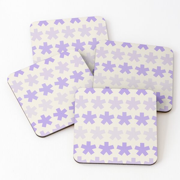Item preview, Purple asterisk pattern designed and sold by dand1892.