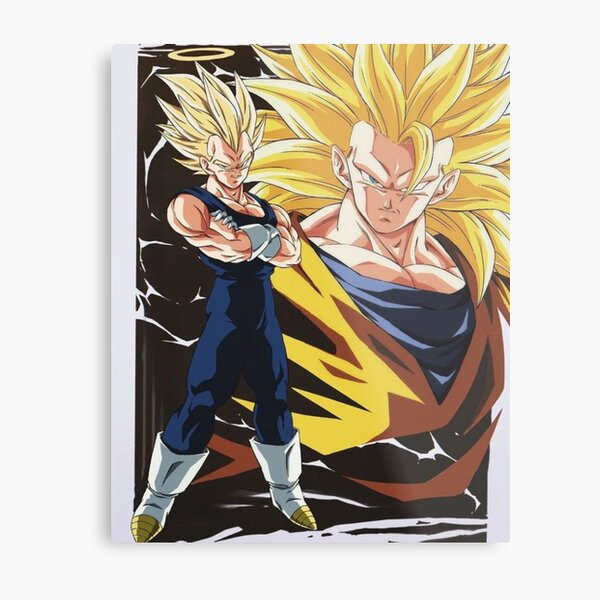 Vegeta Final Flash Metal Prints for Sale