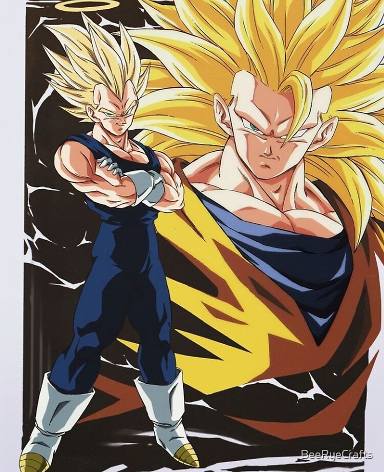 Super Saiyan 4 Goku Art Print for Sale by BeeRyeCrafts