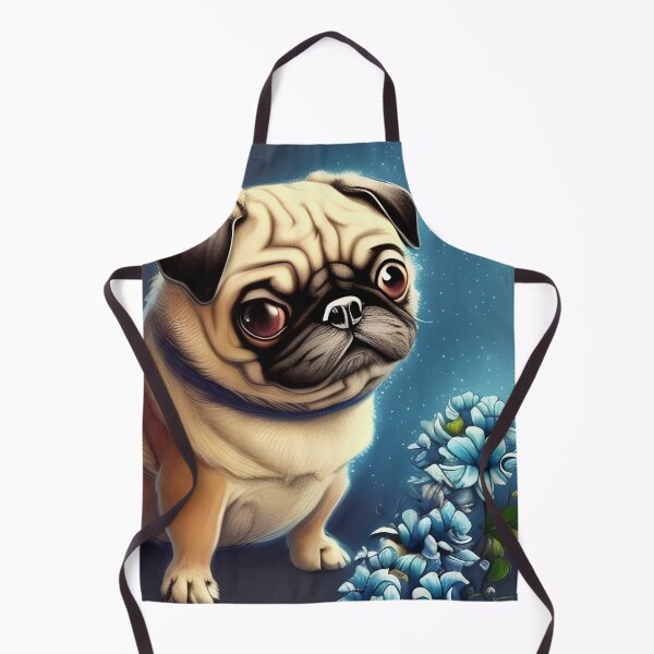 Item preview, Pugs in Wonderland - Misty Pug designed and sold by kosmicfairytale.