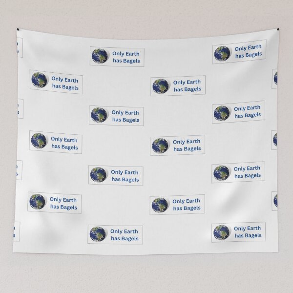 Item preview, Only Earth has Bagels  designed and sold by Caviar-Studio.