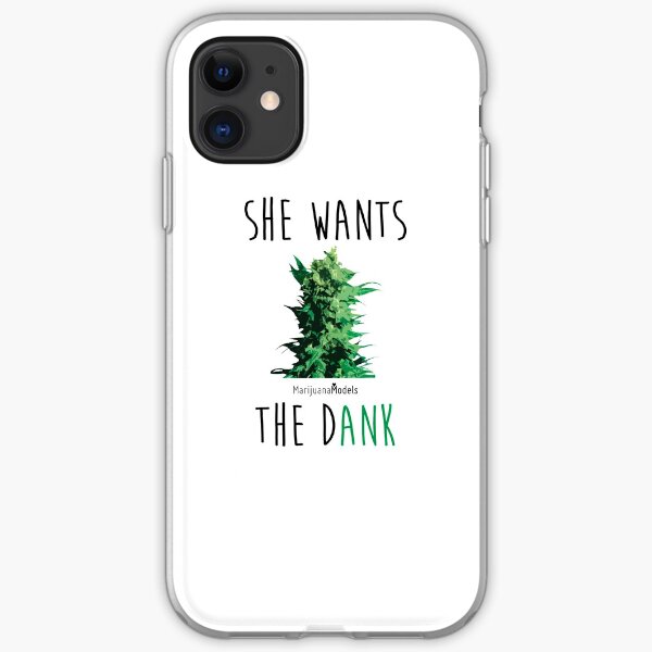 SHE WANTS THE Dank iPhone Soft Case